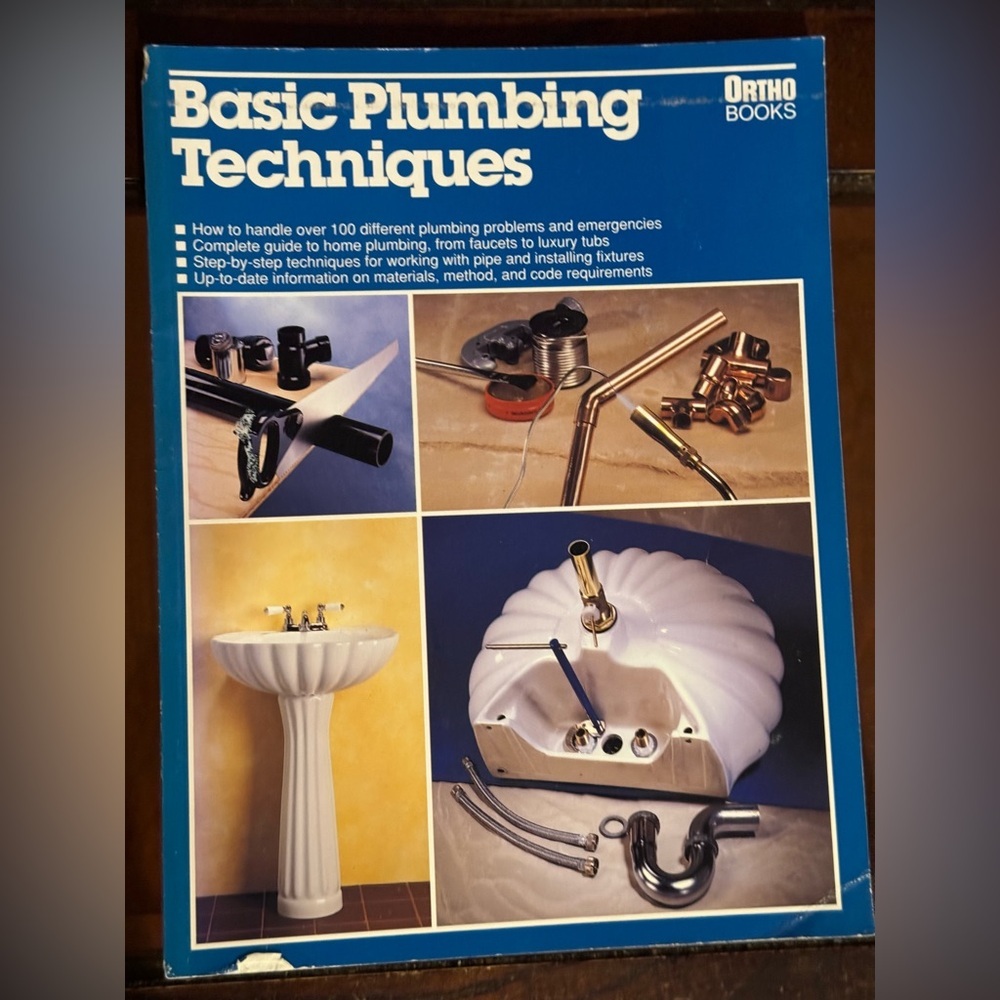 Basic Plumbing Techniques Book 1982
